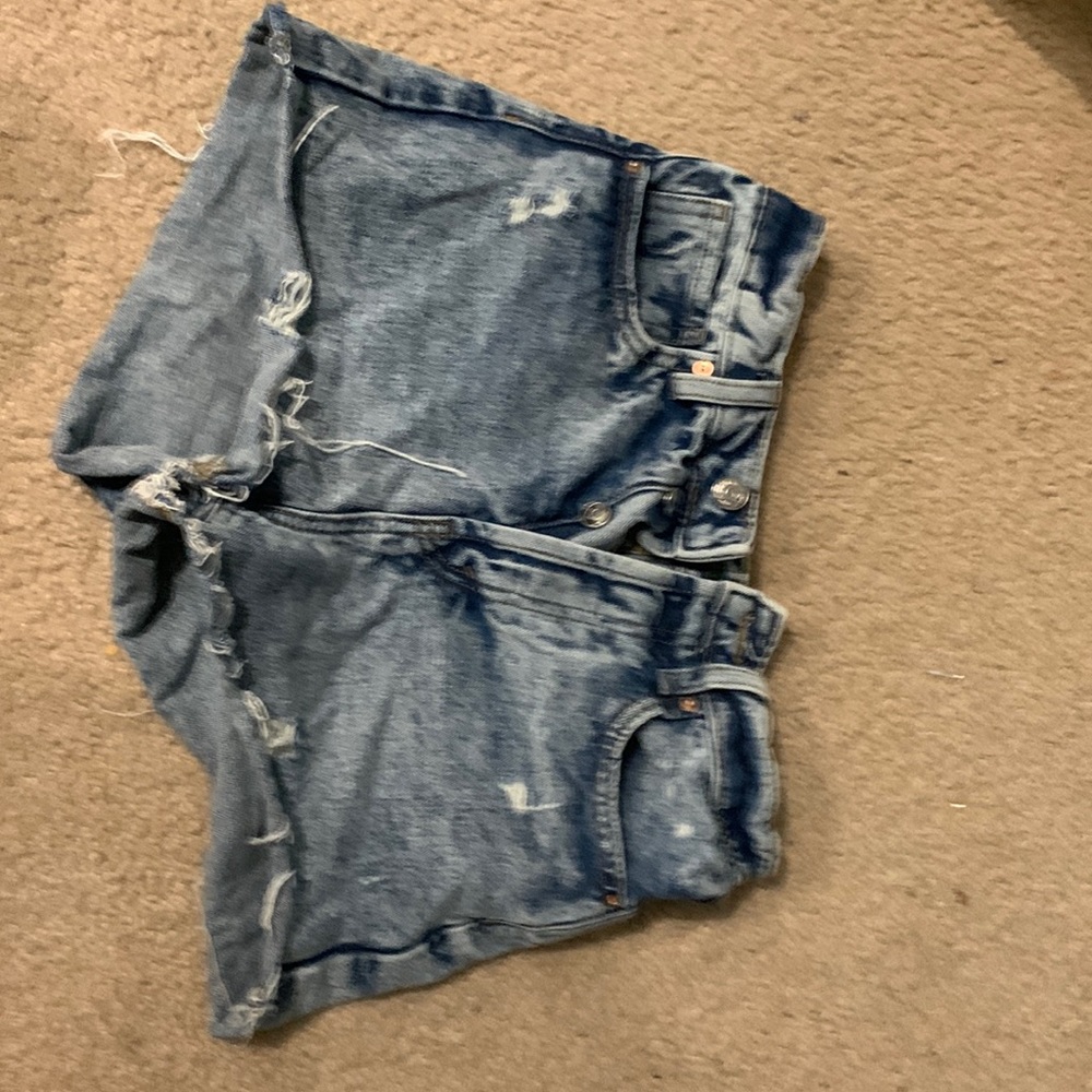Highest rise cutoff shorts